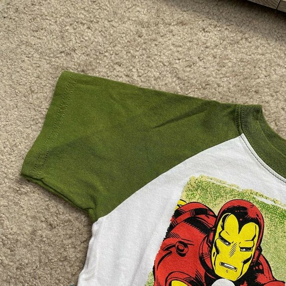 Marvel Toddler Boys 5T Save The Day Iron Man Captain America Hulk Thor T-Shirt - Picture 7 of 12